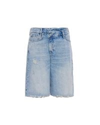 AllSaints Blue Jeans Shorts "Aki"