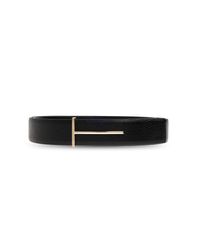 Tom Ford Black Double-Sided Belt