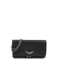Zadig & Voltaire Black Shoulder Bag 'Rock'