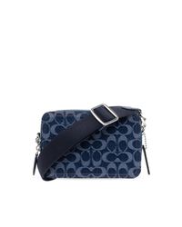 COACH Blue Shoulder Bag Charter 19 for men