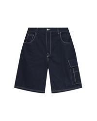 Fendi Blue Cargo Shorts for men