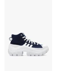 Adidas Originals Blue 'nizza Hi Xy22' Sneakers for men