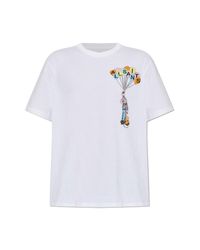 AllSaints White T-Shirt 'Lofty' for men