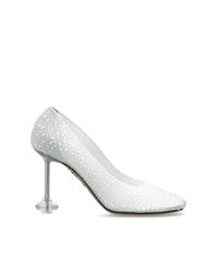 Loewe White Heeled Shoes 'Toy'