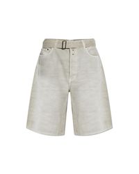 Haikure White 'Ian' Denim Shorts for men