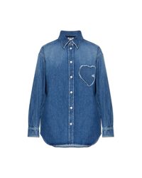 Moschino Blue Denim Shirt