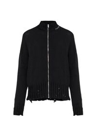 Marni Black Cardigan With Logo for men