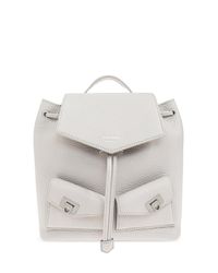 Ferragamo White Leather Backpack