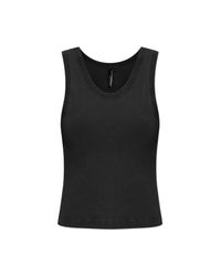 Entire studios Black Top Cropped
