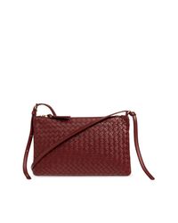 Bottega Veneta Red 'Intrecciato Mini' Bag