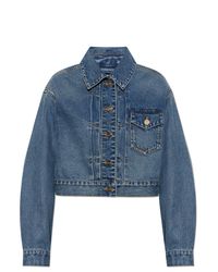 AllSaints Blue "Blink" Denim Jacket