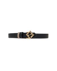 Fendi Black Reversible Belt