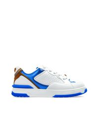 Versace Blue 'Biggie Basket' Sports Shoes for men
