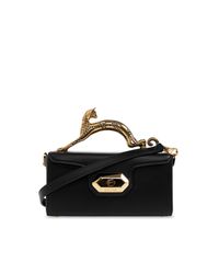 Lanvin Black Pencil Cat Nano Bag