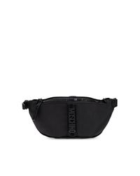 Moschino Black Waist Bag for men