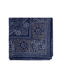 Isabel Marant Blue Silk Scarf