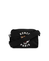 KENZO Black Shoulder Bag for men