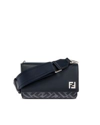 Fendi Blue Shoulder Bag for men