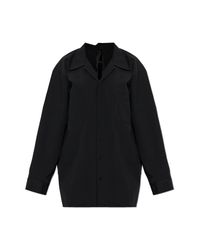 MM6 by Maison Margiela Black Shirt With Pocket