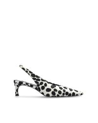 ROTATE BIRGER CHRISTENSEN White Leather Heeled Shoes