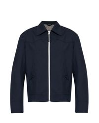 Marni Blue Wool Jacket for men