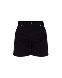 Dolce & Gabbana Black Denim Shorts