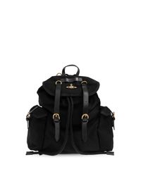 Vivienne Westwood Black 'Highland' Backpack