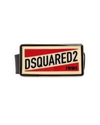 DSquared² Red Leather Belt for men