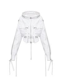 DSquared² White Jacket With Pockets