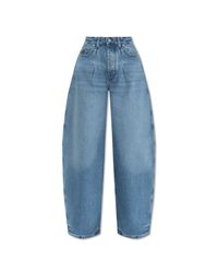 Jacquemus Blue "Ovalo" Jeans