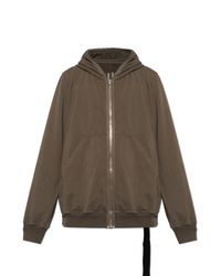 Rick Owens Brown Hoodie for men