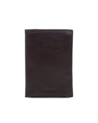 AllSaints Black Foldable Card Case 'Bifold' for men