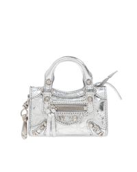 Balenciaga Metallic Charm 'Le City Micro Bag Charm'