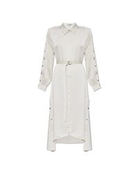 AllSaints White Dress Lexi