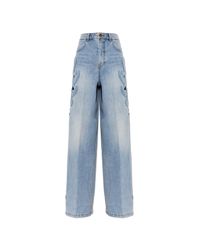 Zimmermann Blue Jeans With Appliqués