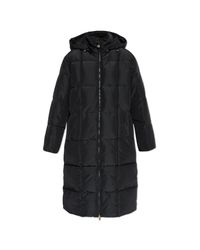 EA7 Black Quilted Padded Coat
