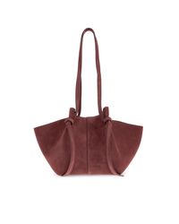 Yuzefi Purple 'Mochi' Shoulder Bag