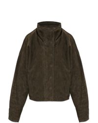 AllSaints Green 'Ryder' Suede Jacket