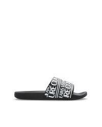 Versace Jeans Couture White Rubber Flip-Flops for men