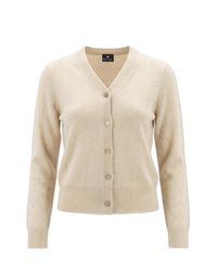 Paul Smith Natural Wool Cardigan