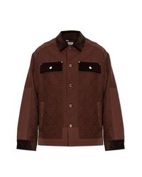Casablanca Brown Monogram Jacket for men