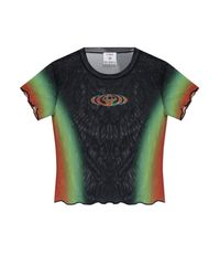 Casablanca Green Transparent Top