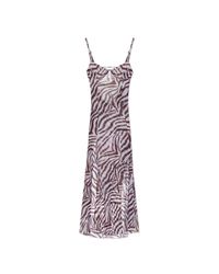 Bondeye Purple "Tate Maxi" Dress