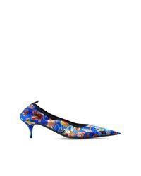 Balenciaga Blue 'Avenue' Heeled Shoes