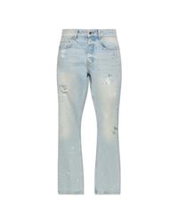 Represent Blue Jeans With A Vintage Effect for men