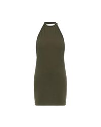 Balenciaga Green Top With Bare Shoulders