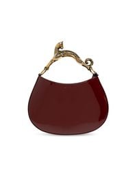 Lanvin Red Hobo Bag 'Hobo Cat'