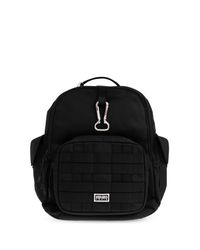 KENZO Black Backpack With Logo for men