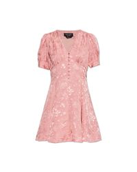 Kate Spade Pink Dress With Floral Motif