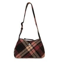 Vivienne Westwood Brown Shoulder Bag "Kate"